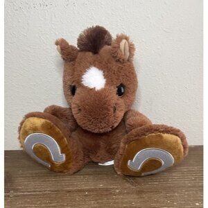 Aurora  Horse Pony Plush Horseshoe Big Feet Stuffed Animal Toy Taddle Toes